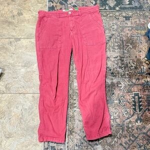 Anthropologie Pink Casual Pants